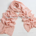 Women Acrylic Solid Color Knitted Scarf (PV1205-08)